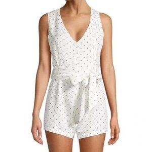 Rails Scarlett Polka Dot Belted Romper